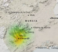 Breaking News: Earthquake in Lorca (Murcia, Spain)