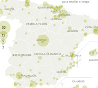 Birthplaces of all the players of the soccer spanish league Birthplaces of all the players of the soccer spanish league